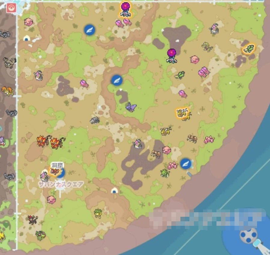宝可梦朱紫蓝之圆盘DLC草原区定点宝可梦位置汇总
